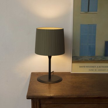 Faro Samba - lampe à poser - Ø 25 x 49,5 cm - vert et noir