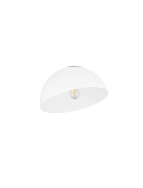 Nova Luce Onia - plafonnier - Ø 29 x 19 cm - blanc sablé