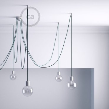 Creative Cables - point de décentralisation - Ø 2 x 4 cm - blanc
