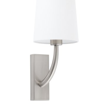 Faro Rem - applique murale - 16,5 x 21 x 47 cm - blanc et nickel mat