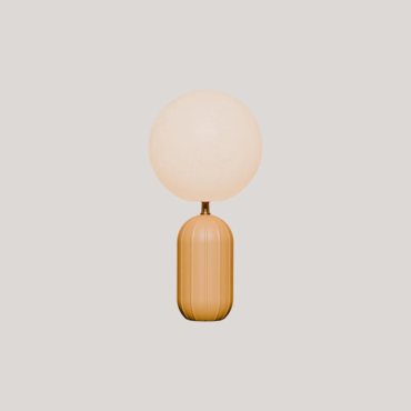 New Garden Monica 50 - lampe de table rechargeable à batterie avec télécommande - Ø 25 x 51,3 cm - 7W LED inclus - IP54 - jaune moutarde