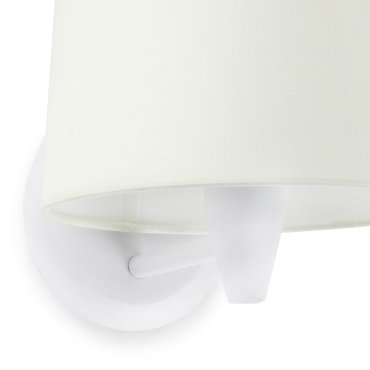 Faro Conga - applique murale - 21,5 x 19 x 17,3 cm - blanc mat