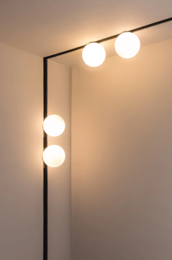 Faro Neso Unik - luminaire pour rail magnétique - 16,5 x 15 x 21,5 cm - 5W LED blanc chaud (2700K) inclus - opale