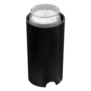 Century Italia Argo - spot au sol avec 4 fenêtres - Ø5,8 x 6,5 cm - 0,75W LED inclus - 3000K - IP67 - blanc