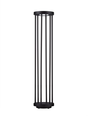 Nova Luce Nereus - lampe de jardin - Ø 16 x 75 cm - 8W LED inclus - IP65 - anthracite foncé