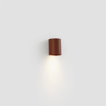 Faro Sole I - applique murale -  8 x 10 x 6,5 cm - terracotta