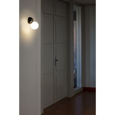 Faro Joy - applique murale - 10 x 13,2 x 15,6 cm - 3W LED inclus - noir mat
