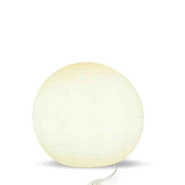 New Garden Buly 50 - boule lumineuse avec câble - Ø 50 x 44 cm - 7W LED inclus - citron vert translucide
