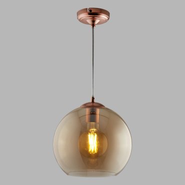 Searchlight Balls - lampe suspendue - Ø 35 x 120 cm - ambre