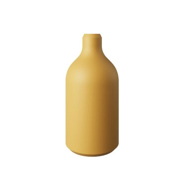 Creative Cables - Douille E27 en silicone avec serre-câble caché - Ø 4,4 x 9,2 cm - jaune moutarde