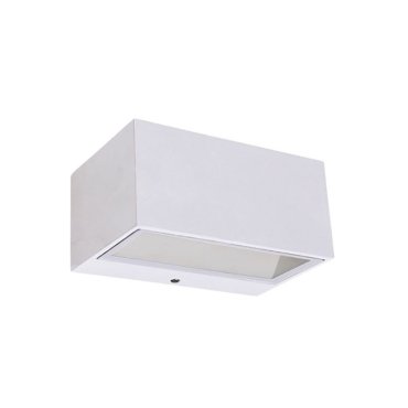 Lutec Gemini - Applique d'extérieur - 14 x 9 x 6 cm - 10,5W LED inclus - IP54 - blanc