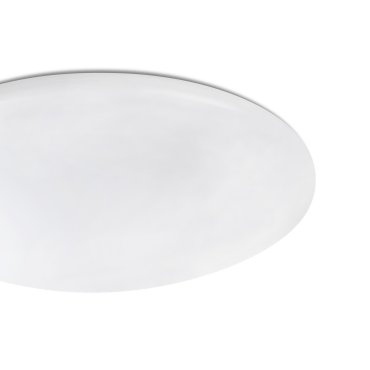 Faro Bic - plafonnier - Ø 60 x 14,5 cm - 60W LED dimmable inclus - blanc mat