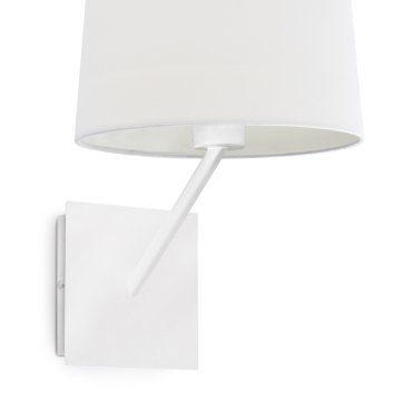 Faro Handy - applique murale avec interrupteur - 24 x 27 x 32,5 cm - blanc mat