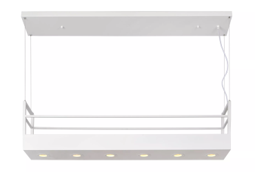 Lucide Miravelle - lampe suspendue - 110 x 22 x 160 cm - blanc