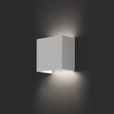 Faro Oslo - applique murale - 12,5 x 7,5 x 12,5 cm - blanc mat