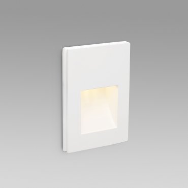 Faro Plas - spot encastré - 145 x 100 mm, 155 x 110 mm format encastré - 1W LED inclus - blanc mat