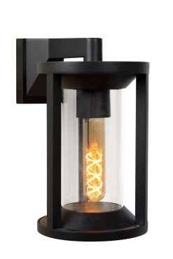Lucide Cadix - Applique d'extérieur - 16 x 21,5 x27,6 cm - IP65 - noir