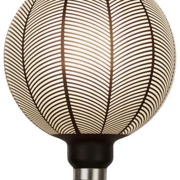Searchlight Magician Lampe à filament LED - Ø 20 x 29 cm - E27 - 4W dimmable - 1800K - noir