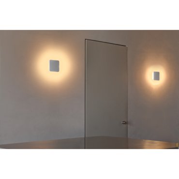 Faro Elsa - applique murale - 15 x 5 x 15 cm - 8W LED inclus - blanc mat