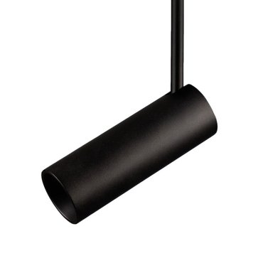 Nova Luce Brando - lampe suspendue - Ø 6 x 85 cm - noir