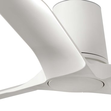 Faro Hey Tub S - ventilateur de plafond - Ø 90 cm - blanc mat