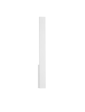 Nova Luce Isos - applique murale extérieure - 5,3 x 61 x 6 cm - 6W LED inclus - IP65 - blanc sablé