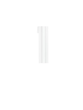 Nova Luce Lusy - applique murale extérieure - Ø 5 x 20 x 7 cm - 5W LED inclus - IP65 - blanc sablé