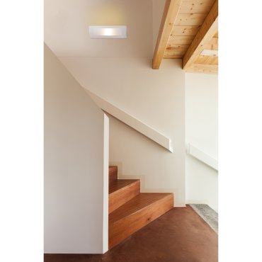 Faro Cheras - applique murale - 40 x 8 x 12,8 cm - blanc mat