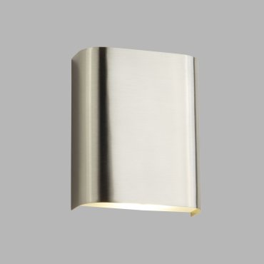 Searchlight Led Wall - applique murale - 10,5 x 13 cm - 8W LED inclus - argent satiné