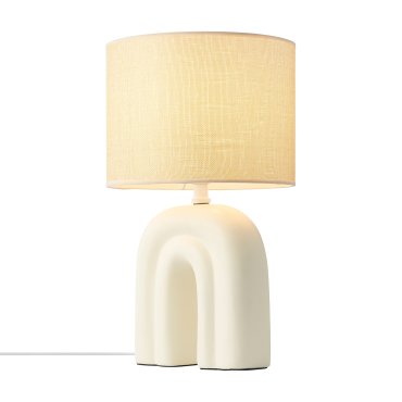 Nordlux Haze - lampe à poser - Ø 24 x 42 cm - beige