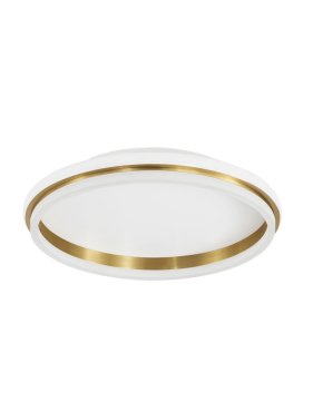 Nova Luce Willow - plafonnier - Ø 45 x 6 cm - 38W LED incl. - or