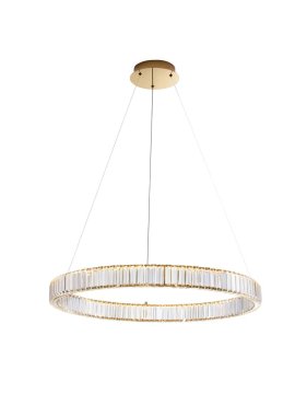 Nova Luce Aurelia - suspension - Ø 80 x 150 cm - 47W LED dimmable inclus - or
