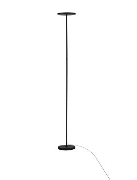 Nova Luce Sinkro - lampadaire - 25 x 180,6 cm - 30W dimmable LED inclus - noir sablé