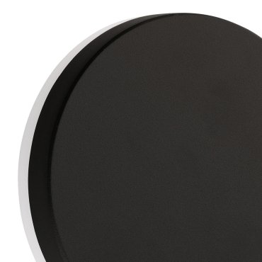 Nova Luce Suite - applique d'extérieur - Ø 15 x 5 cm - 10W LED inclus - IP54 - noir