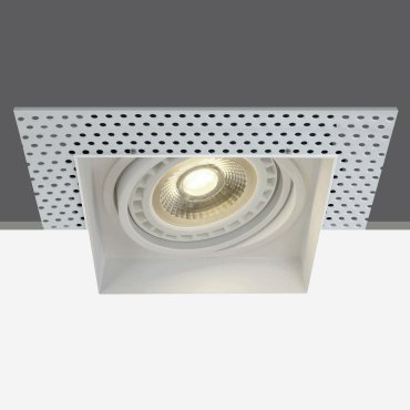 ONE Light R111 Trimless Shop - spot encastré - 210 x 210 mm, 170 x 170 mm format encastré - blanc