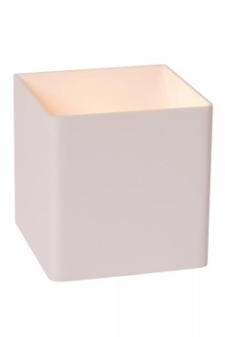 Lucide Vertigo - applique murale rechargeable avec capteur - 10 x 10 x 10 cm - 6W LED dimmable inclus - IP54 - blanc