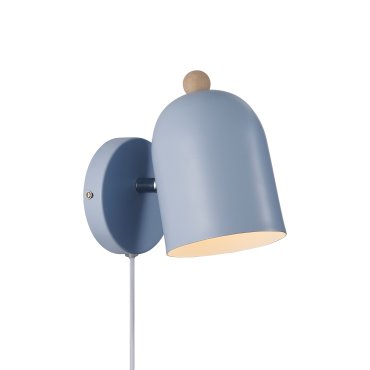 Nordlux Gaston - applique - Ø 19,5 x 19,5 cm - bleu