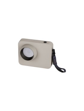 Nova Luce Kedros - lampe à poser rechargeable -  14 x 11 x 5 cm - 3W dimmable LED inclus - beige