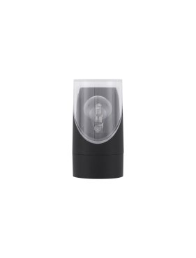 Nova Luce Selena - applique murale extérieure - Ø 9 x 17,1 x 10,1 cm - IP65 - anthracite foncé