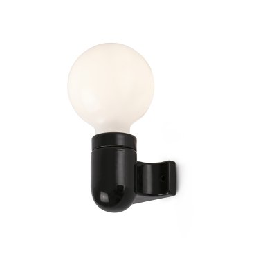 Faro Sera - applique murale - 4,8 x 7,5 x 7,6 cm - noir brillant