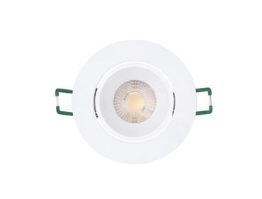 Sylvania Start Spot - spot encastré - Ø 86 mm, 72mm encastré - 9W LED dimmable inclus - IP44 - blanc