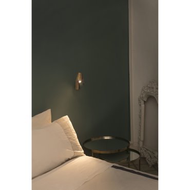 Faro Le Petit - applique murale - 11 x 9 x 14 cm - 4W LED inclus - bronze