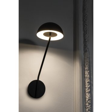 Faro Pure - applique murale - 18 x 24,5 x 41 cm - 6W LED inclus - noir mat