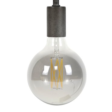 Vico bulb filament Lampe LED dimmable - 6W - 2700K - verre fumé