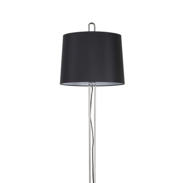 Faro Montreal - lampadaire - 160 cm - chrome et noir