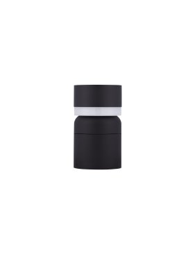 Nova Luce Airy - lampe de jardin - Ø 14,5 x 25 cm - 8W LED inclus - IP65 - noir sablé