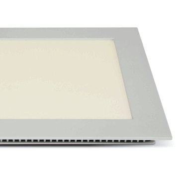 ONE Light Square Recessed Panels - plafonniers encastrés - 22,5 x 22,5 x 2,2 cm - 22W LED inclus - IP40 - blanc - couleur de lumière blanc chaud