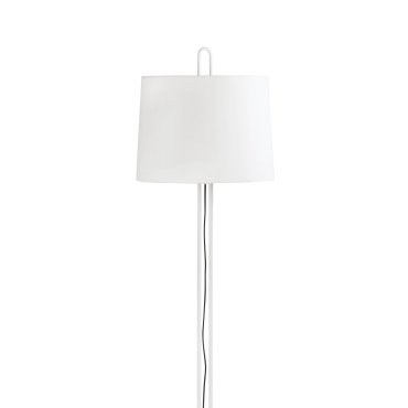 Faro Montreal - lampadaire - 160 cm - blanc et beige