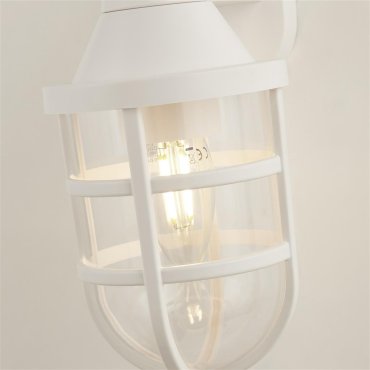 Searchlight Seaside - lampe murale extérieure - 11 x 21 cm - IP44 - blanc