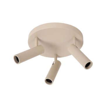 Lucide Grado - spot en saillie 3L - Ø 25 x 23 cm - taupe